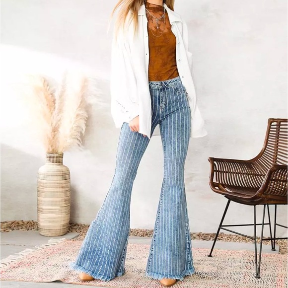 Stripped jeans - Picture 1 of 6